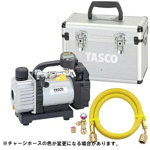 【4/27 9:59まで！P3倍】TASCO イチネンタスコ 充電式ウルトラミニ真空ポンプ 5点セット TA150ZP-1/TA142MD/TA132AF-3/TA166ZA/TA150CS-21
