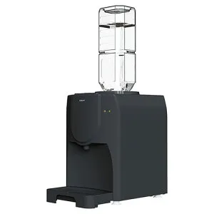 SOUYI JAPAN 卓上ウォーターサーバー 折りたたみトレー付き チャコールグレイ SY-108N-CG 関連：(アイディア 時短 グッズ 商品 生活 暮らし 便利 安全)