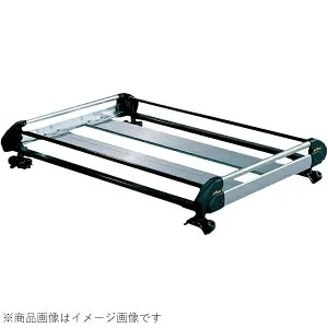 タフレック｜TUFREQ HE22D3+ ルーフラック H+シリーズ 洗練された車両デザインを損なわない高級感を追及 アルミニウムタイプ 汎用 4本脚