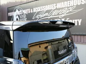 ヴェルファイア 30 全グレード対応 リアウイング Ver.1 FRP製 塗装済 ブラック (202)