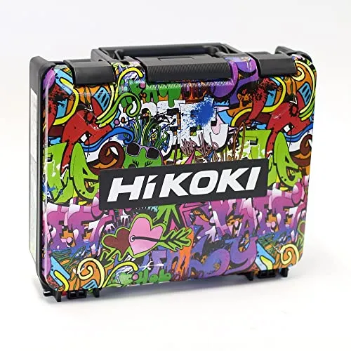 HIKOKI（日立工機）インパクトドライバ用収納ケース／WH36DC・WH36DA・WH14DDL2・WH18DDL2 収納可能 カスタムBOX (P007（アート柄）)
