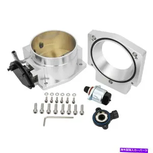 Throttle Body 102mmスロットルボディ + TPS + GM Gen III LS1 LS2 LS3 LS6 LS7 LSX用アダプタープレート 102mm Throttle Body + TPS + Adapter Plate for GM GEN III LS1 LS2 LS3 LS6 LS7 LSX【並行輸入品】