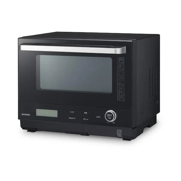 アイリスオーヤマ 518152 30Lタンク式スチームオーブンレンジ ブラック MS-F3001-B