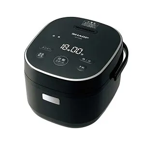 シャープ 炊飯器 3合 一人暮らし マイコン パン調理機能 ブラック KSCF05BB KS-CF05B-B