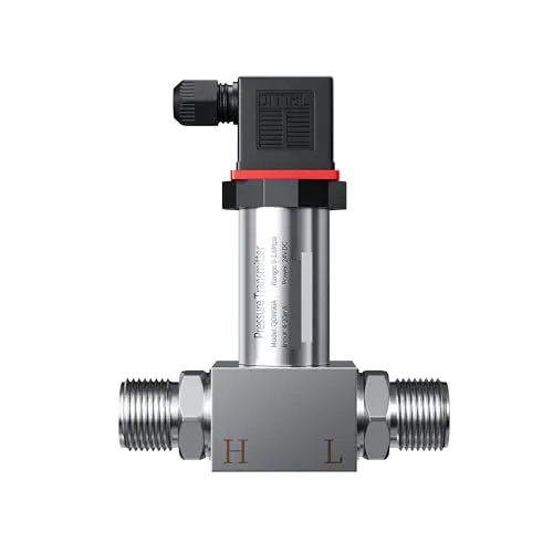 差圧トランスミッタ QDX50A 4-20mA 0-10V RS485 差圧センサー 0-50pa 0-100pa 0-500pa 差動トランスデューサ(RS485,0-0.4Mpa)