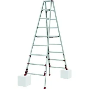 ピカ 上部操作式四脚アジャスト式専用脚立 SXJ型 SXJ270A(代引不可)【送料無料】