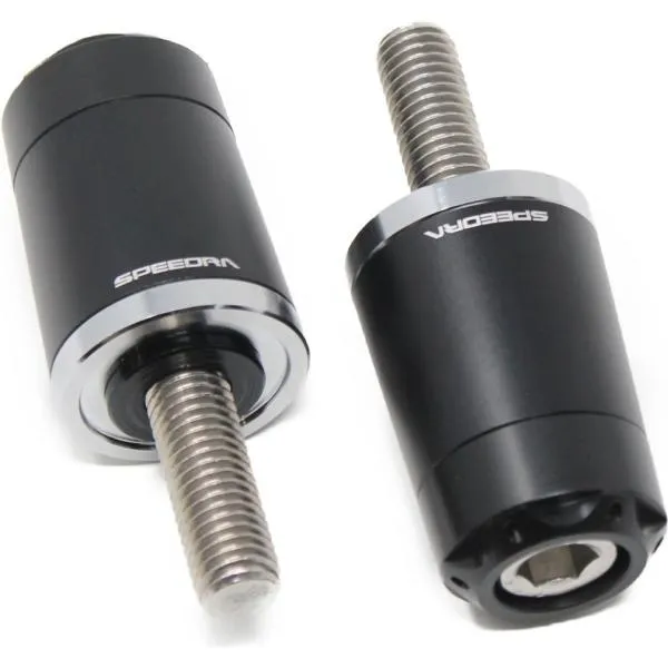 SPEEDRA スピードラ ヘビーウェイトハンドルバーエンドスライダー ロングタイプ カラー：マットブラック F800R HP4 S1000R S1000RR BMW バーエンド ハンドル