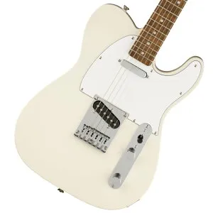 Squier Affinity Series Telecaster Laurel Fingerboard White Pickguard [Olympic White]