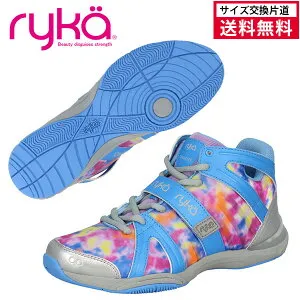 【24日20時～28H限定★最大ポイント47倍】【サイズ交換片道送料無料】 ライカ TENACITY (テナシティー) フィットネスシューズ レディース 25FW ブルー E1270M-7455 ryka ダンス エアロビクス レディス