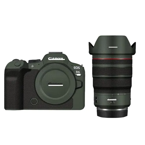 Mebont カメラアクセサリー ステッカー Canon EOS R6 Mark III + RF 24-70mm F2.8 L IS USM 対応 カメラレンズセットに適合する保護装飾ステッカーで、耐擦傷性、耐摩耗性を備えたカメラレンズスキン保護フィルム