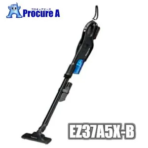 パナソニック/Panasonic EZ37A5X-B ブラック 工事用 充電サイクロン式クリーナー 本体のみ 掃除機 吸引力 粉塵 簡単 デュアル 掃除 清掃 車内 ブラシ クリーンカプセル ハンディ