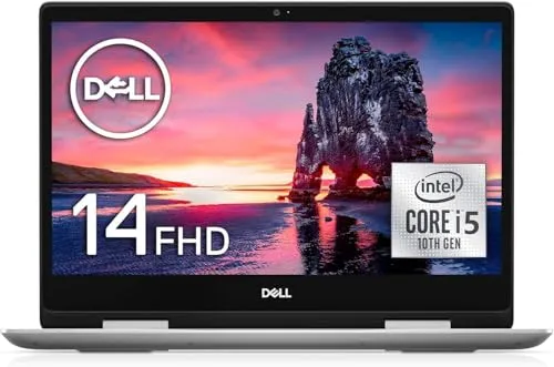 【整備済み品】 D★ell 2in1ノートパソコン Inspiron 14 5491 第10世代Core i5-10210/Win11/14インチFHD/16GB/512GB SSD/MS office2021 タッチパネル タブレットpc