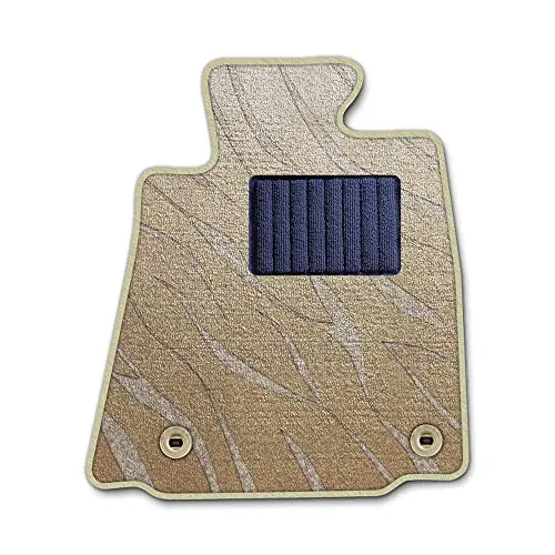 DAD ギャルソン D.A.D エグゼクティブ フロアマット TOYOTA (トヨタ) Opa オーパ ACT10/ZCT10/ZCT15 年式H12/5～H17/4 1台分 プレステージデザインベージュ/オーバーロック（ふちどり）カラー : ベージュ/刺