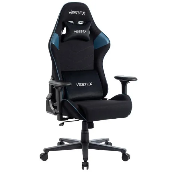 【正規代理店】VESTEX ゲーミングチェア S2シリーズ 高撥水メッシュファブリック仕様 VES-S2 BL[VESS2BL] ブルー [4547181240123]