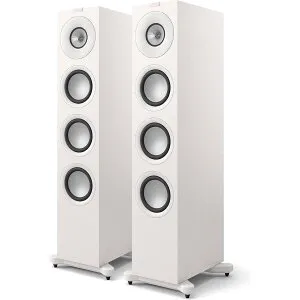 KEF 3ウェイ・フロアスタンド型スピーカー（サテンホワイト）【ペア】 Q11META-WHITE KEF