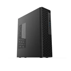 【3個セット】恵安 KEIAN PCケース【KX-M04】スリム型 -TYPE C搭載 300w電源内蔵スリムモデルPCケース-