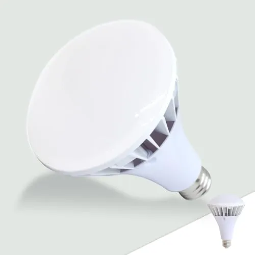 10個セット PAR65 LEDバラストレス水銀灯 IP66防水 屋内 屋外兼用 20000lm超高輝度 PAR56 LED高天井照明 LED電球 E39口金 高輝度 14000LM LED看板灯 バラストレス水銀灯代替 PAR65 E39口金 無チラツキ