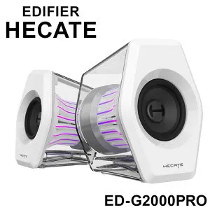 Edifier Hecate製 デスクトップ 2.0ゲーミングスピーカー G2000PRO ホワイト ED-G2000PRO-WH【ポイント10倍】【送料無料】