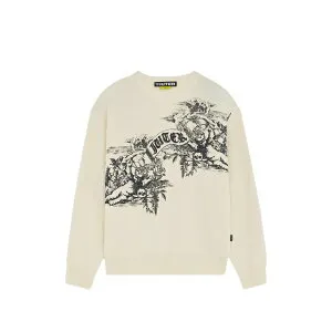 アイウーター メンズ ニット&セーター アウター Paradise print jumper Neutrals