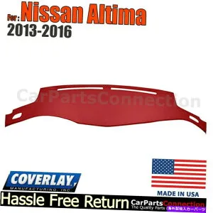 内装パーツ 日本アルバソワード用エーダーフィッシュ・ノーズ10-316LL-RD 2013-2016-オリジナルのタイトルを表示 日産アルティマ用オーバーレイダッシュカバー レッド 10-316LL-RD 2013-2016- show origina