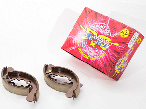 ACRE ブレーキシュー ■アクレ コンパクトアクレシュー リア 【品番：S9967】 スズキ Kei / KeiWORKS HN22S (NA、7型～) 03.9～ 車体No.620001～ 画像はサンプルです。