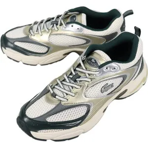 4月限定！最大全額ポイント還元※要エントリー ラコステ LACOSTE STORM 96 2K 224 2 SMA 48SMA0071 1Y5 ホワイト/グリーン【GION】