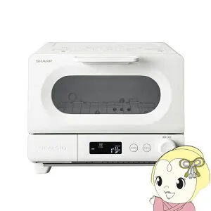 【4/25限定クーポン発行】【在庫あり】シャープ ウォーターオーブントースター AX-WT1-W ホワイト ヘルシオ トースター 過熱水蒸気【/srm】