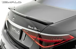 【M's】 W223 ベンツ Sクラス S500 ロング AMGライン用 前期 (2021y-) WALD SPORTS LINE BLACK BISON EDITION トランクスポイラー ／／ ヴァルド バルド ブラックバイソン エアロ パーツ カスタム 外装 部品 社外