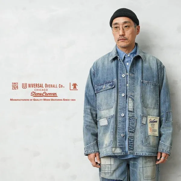 UNIVERSAL OVERALL ユニバーサルオーバーオール HT2433400-C HERITAGE LINE 12.75oz CONE DENIM カバーオール REMAKE【クーポン対象外】【T】