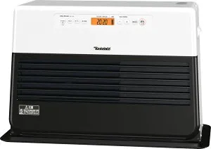 ダイニチ 石油ファンヒーター（木造26畳/コンクリート35畳まで ホワイト×ブラック） FZ-104-WK 【暖房器具】DAINICHI [FZ104WK]