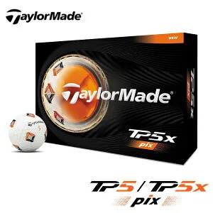 (営業日即日発送)テーラーメイド(TaylorMade) 2026 TP5x-pix(ティーピーファイブエックス・ピックス) ゴルフボール 1ダース(12球) 2026年モデル (日本正規品)