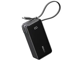Power Bank (10000mAh Fusion Built-In USB-C ケーブル) A1637N11 [ブラック]