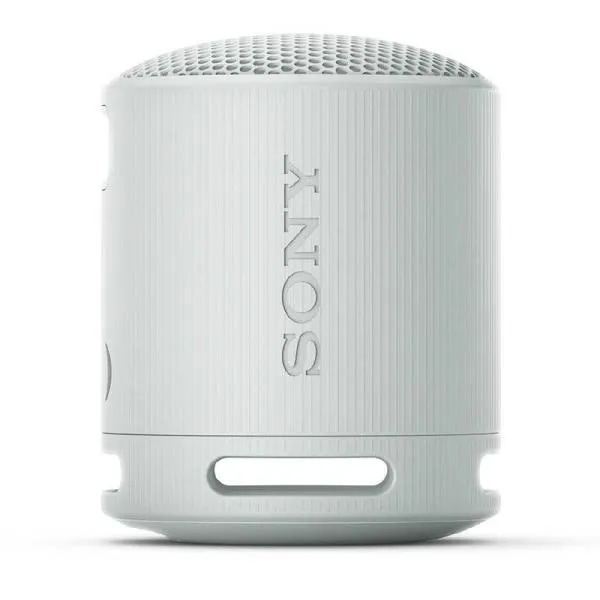 ソニー SONY ワイヤレスポータブルスピーカー ライトグレー ［防水 /Bluetooth対応］ SRS-XB100 HC