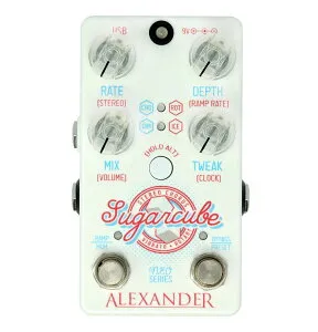 Alexander Pedals Sugarcube 新品 《コーラス/ビブラート》[アレクサンダーペダルズ][シュガーキューブ][Chorus,Vibrato][Effector,エフェクター]