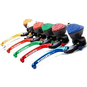 アコサットレーシング PKモデルブレーキマスター 16X16 Aレバー 汎用 鍛造、ロング ゴールド PK034Y-L16 JP店