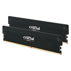Crucial(クルーシャル) PRO (マイクロン製) デスクトップ用メモリ 32GB 2枚 DDR5-6400 オーバークロック CP2K32G64C40U5B 国内正規代理店品