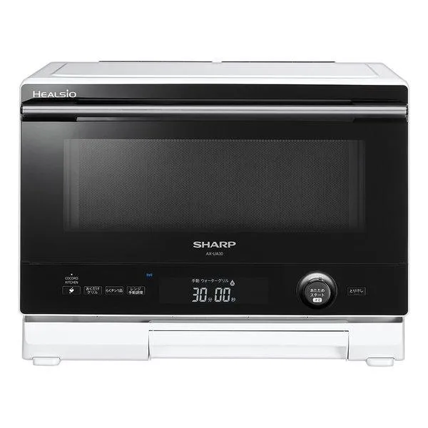 SHARP シャープ ウォーターオーブン HEALSIO ヘルシオ 22L/1段調理/COCORO KITCHEN対応/ホワイト系 AX-UA30-W(2610886)