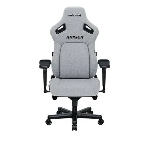 【エントリーで最大全額ポイント還元｜5/6まで】 Andaseat｜アンダシート ゲーミングチェア [シート W490xD470xH1280～1340mm] Kaiser4(リネンファブリック) アッシュ GC-Kaiser4/ASH
