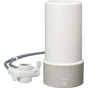 ゼンケン 浄水器アクアセンチュリースマート MFH-S75 高性能浄水器 日本製 コンパクト スリム型 シンプル おいしいお水 塩素除去 トリハロメタン 鉛 除去