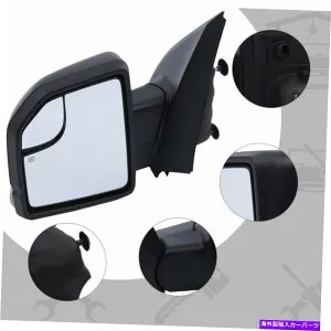 USミラー ミラーパワー加熱信号テクスチャブラックブラック左ドライバーサイドフォードF150 2017-18 Mirror Power Heated Signal Textured Black Left Driver Side for Ford F150 2017-18【並行輸入品】