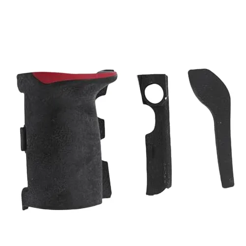 EBTOOLS カメラボディラバーシェルD850、ボディラバーグリップセット、摩耗や傷を防止、カメラスキン修理部品用の頑丈なデザインで簡単に取り付け可能