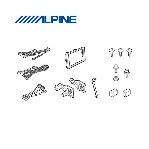 ALPINE アルパイン KTX-X9-RZ-200-NR ライズ ナビレディパッケージ付車用 9型カーナビ ビッグX 取付けキット