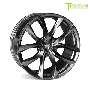 SS201010114SY T Sportline Tesla Model Y 20inch ティースポーツライン テスラ モデル Y TSS Flow Forged Tesla Wheel (Set of 4) 【Space Gray】