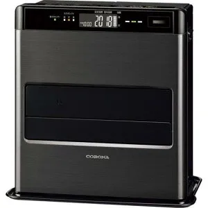 CORONA コロナ 石油ファンヒーターWZシリーズ 木造10畳用 グランブラック FH-CWZ36BYF-KG