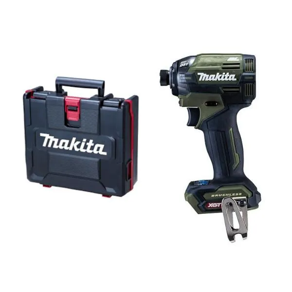【ケース付】マキタ[makita] 40Vmax 充電式インパクトドライバ TD002GZO（オリーブ・本体+ケース）