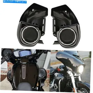 Graphics decal kitFairings ロードウルトラクラシックストリートグライド1989-2013のためのベントレッグフェアリングボックスポッド Lower Vented Leg Fairings Box Pods For Road Ultra Classic Street Glide 1989-2013【並