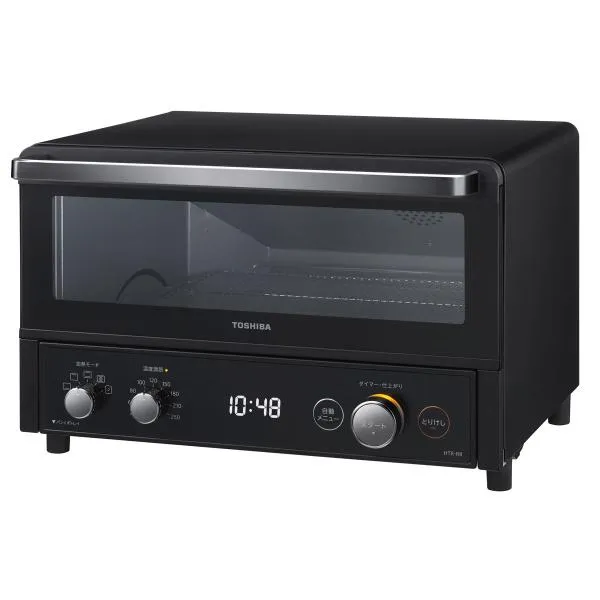 東芝 コンベクションオーブントースター ブラック TOSHIBA HTR-R8-K 返品種別A