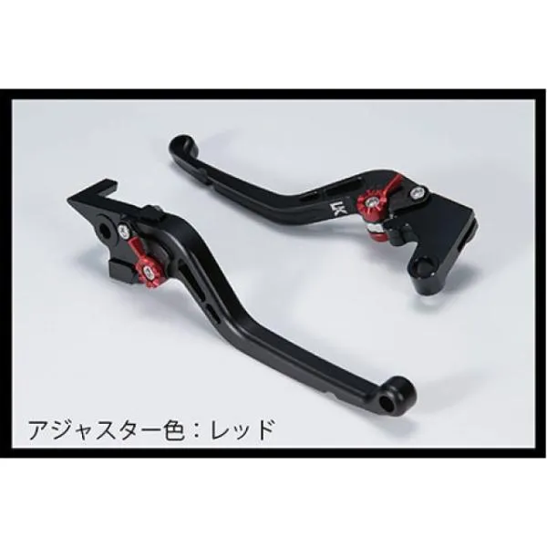 U-KANAYA GPZ1100 レバー スタンダードタイプ アルミ削り出しビレットレバー（レバーカラー：マットブラック） カラー 調整アジャスター…