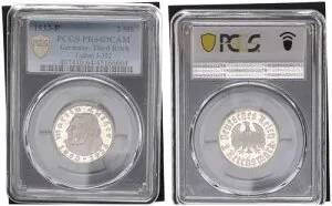 2マーク 1933 F - マーティン・ルーサー J.352 - PCGS認定 PCGS PR64DCAM 86126-