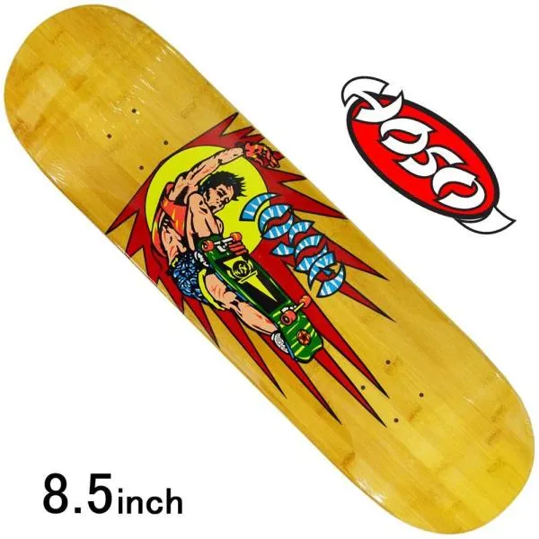 スケボー スケート デッキ オールドスクール HOSOI SKATEBOARDS ホソイスケートボード ROCKET AIR BAMBOO DECK POPSICLE SHAPE 8.5inch